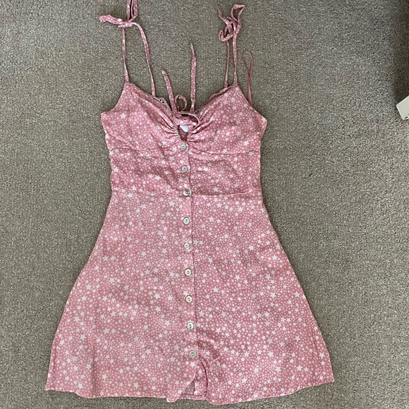 Skylar + Madison Dresses & Skirts - Boutique bought pink & white star printed sundress
